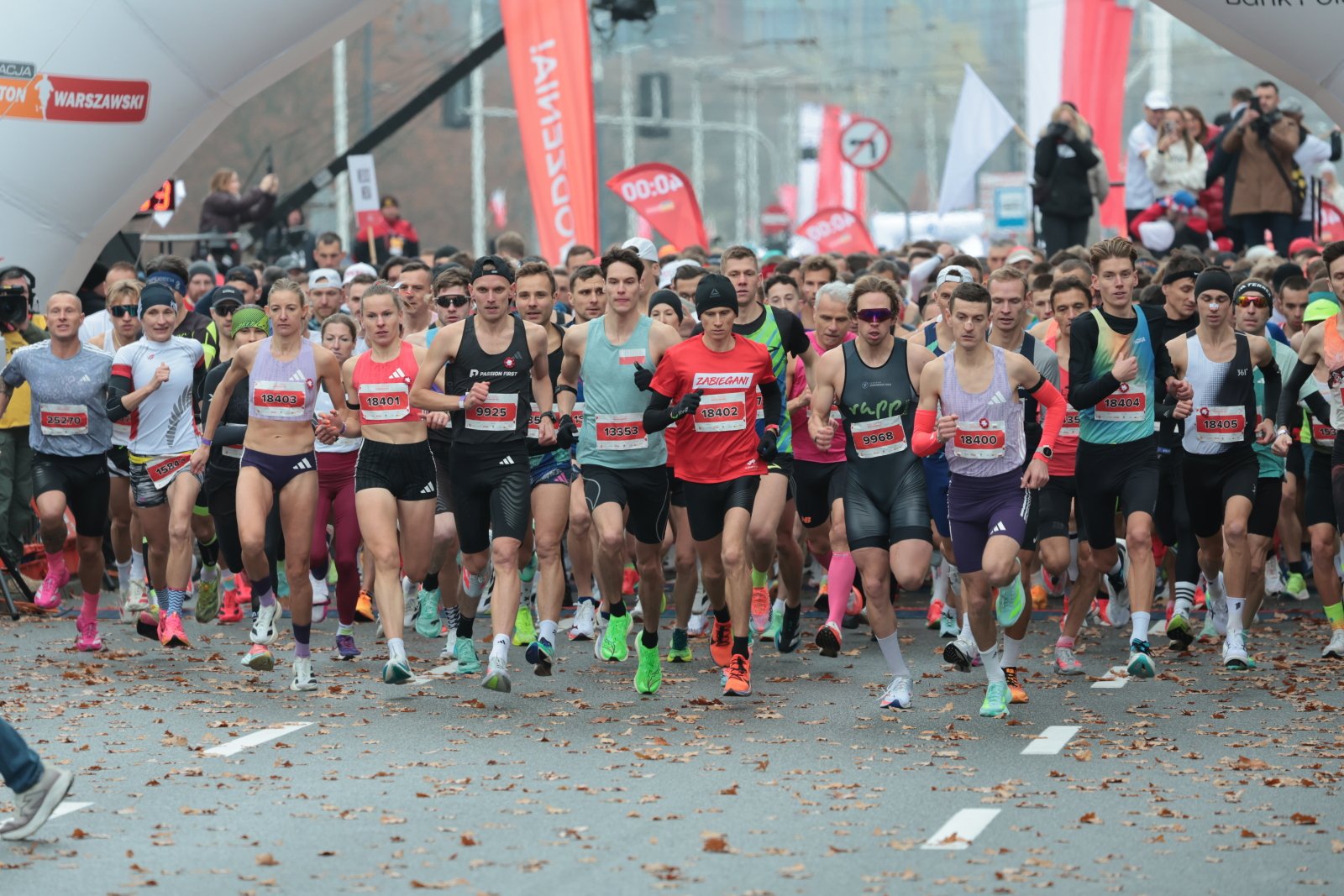 Rekord frekwencji podczas 35. Biegu Niepodległości – największy bieg w historii Warszawy