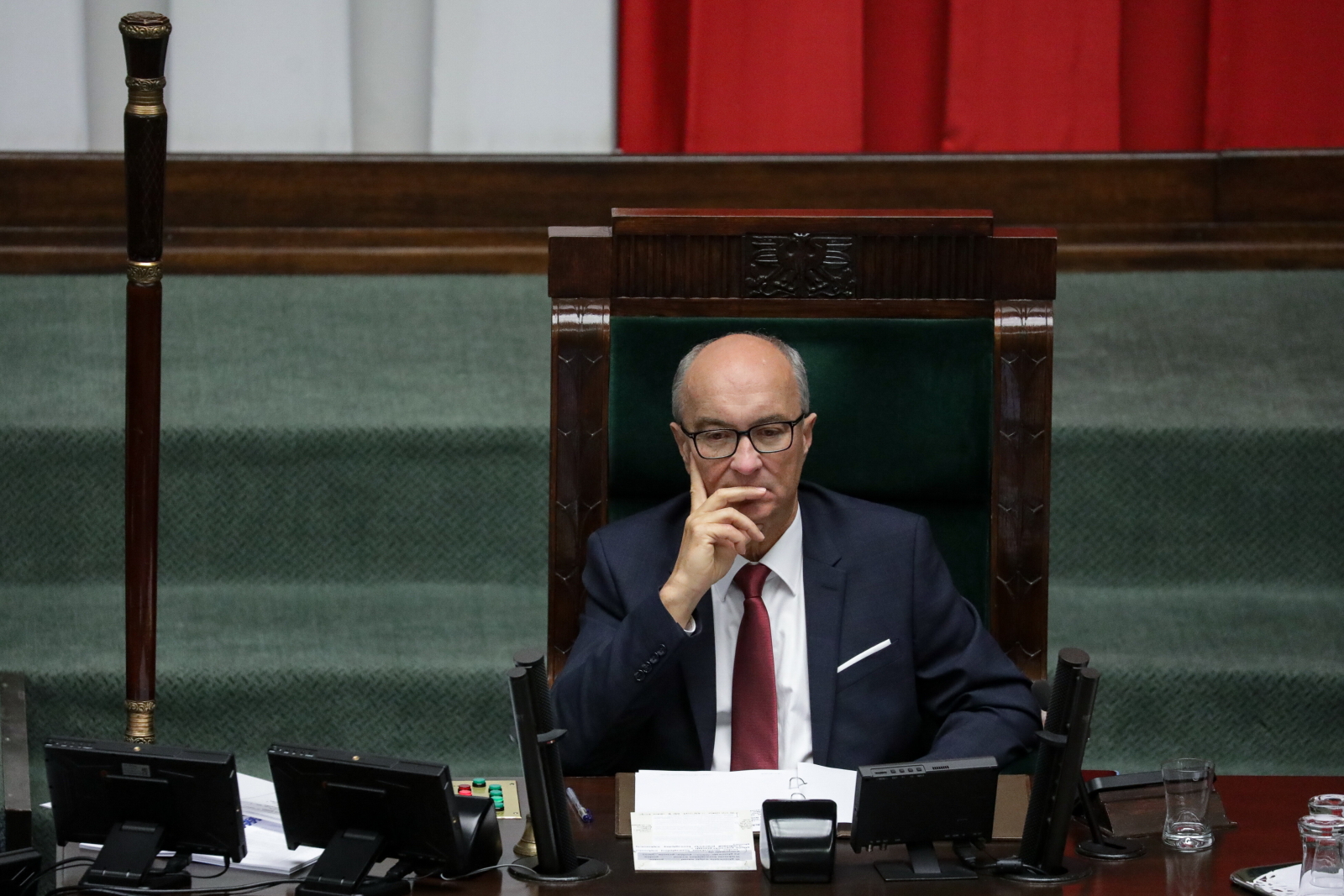 Włodzimierz Czarzasty zastąpił w fotelu marszałka Sejmu Szymona Hołownię