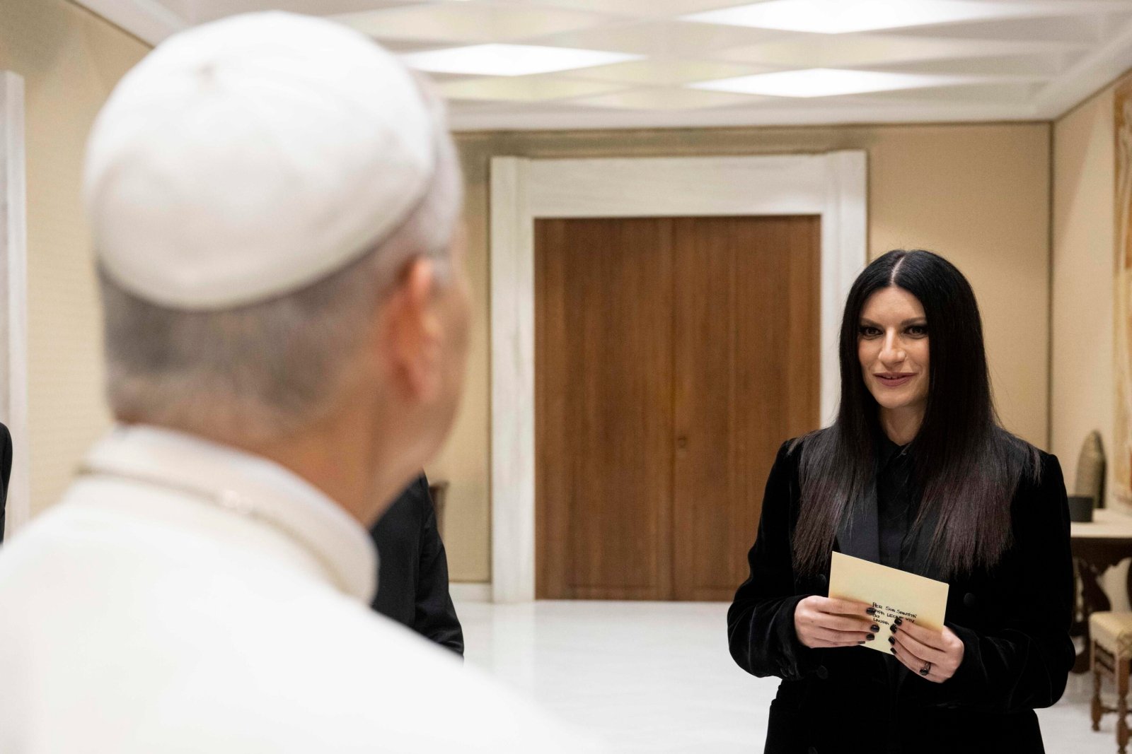 Papież Leon XIV przyjął piosenkarkę Laurę Pausini [+GALERIA]