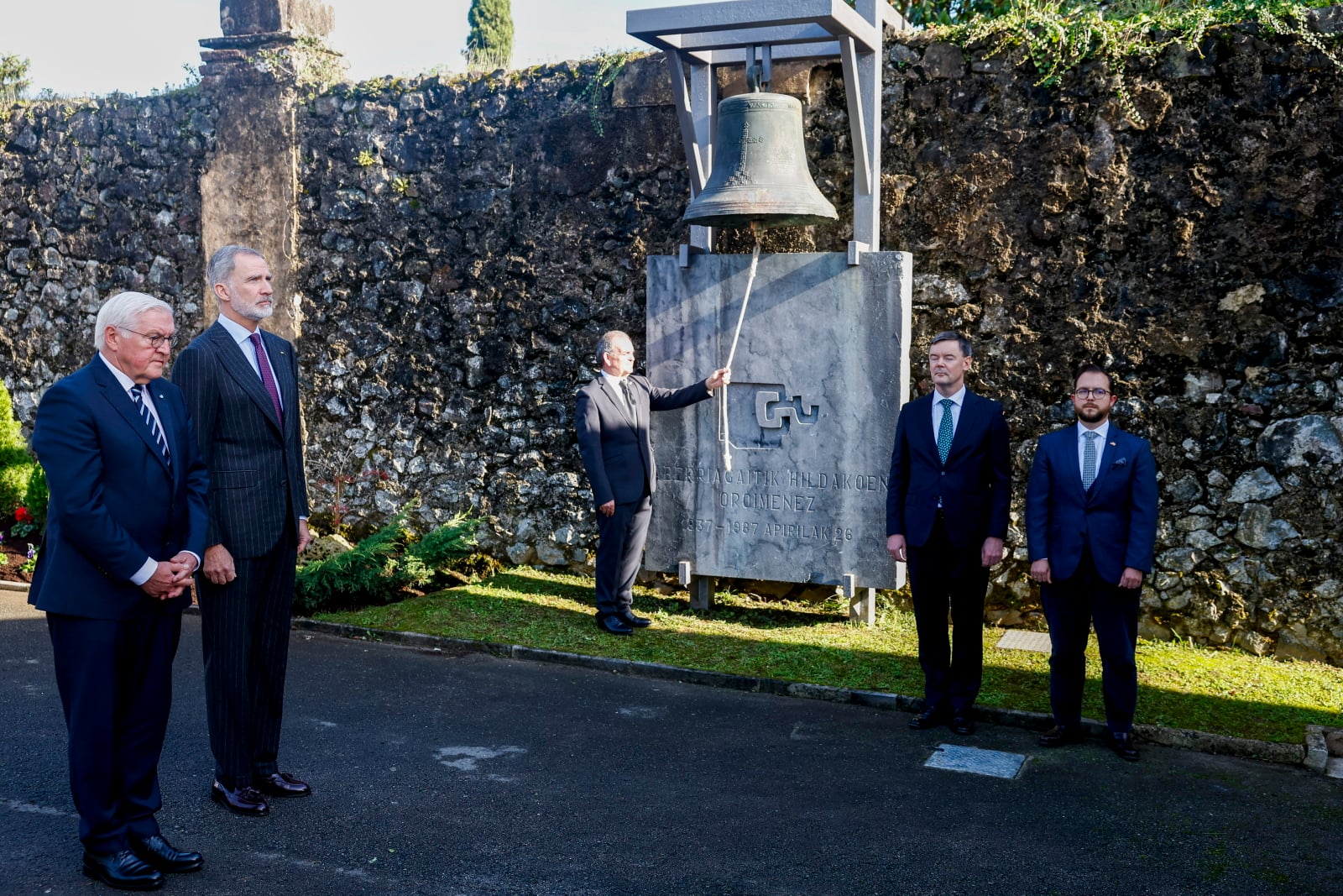 Hiszpania: prezydent Niemiec po raz pierwszy odwiedził zbombardowaną przez nazistów Guernikę