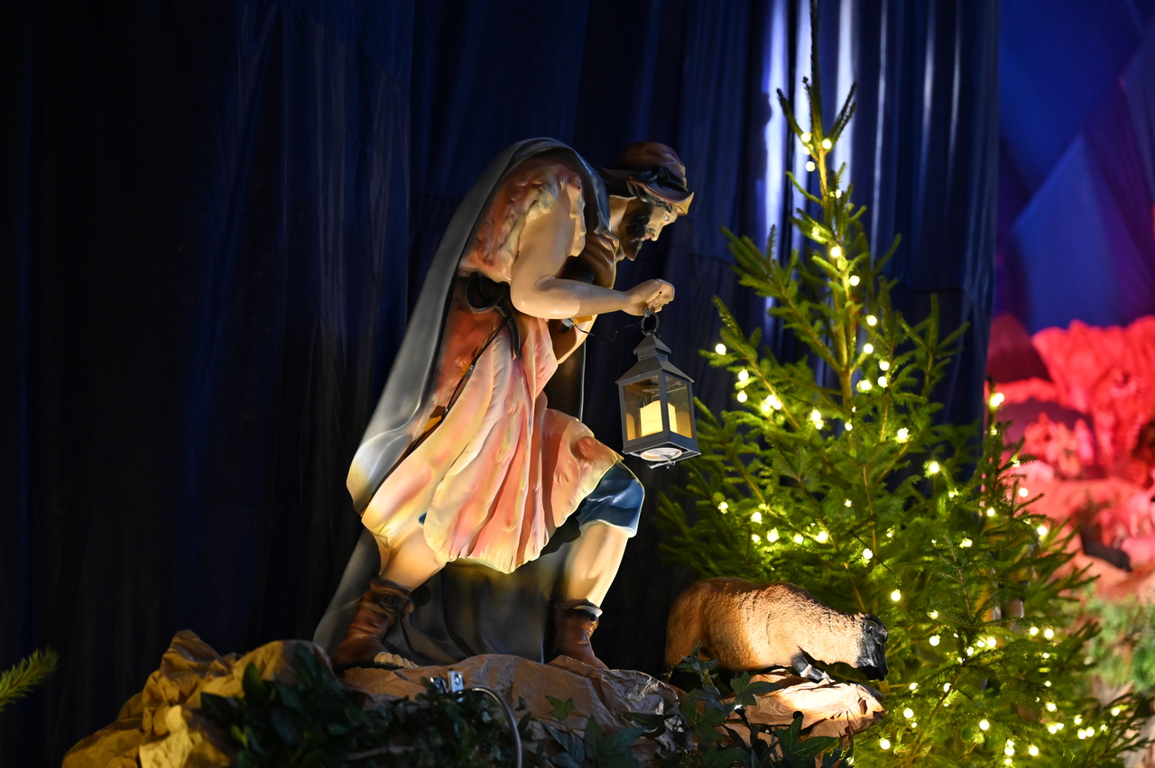 Szopka, poznańscy franciszkanie. fot. Michał Jóźwiak/misyjne.pl