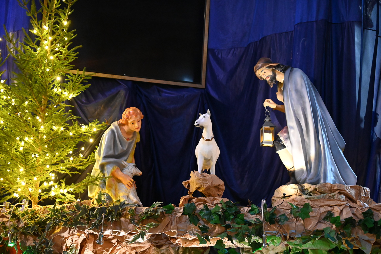 Szopka, poznańscy franciszkanie. fot. Michał Jóźwiak/misyjne.pl