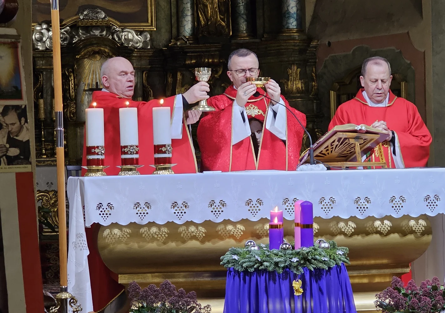 Kalisz: modlitwa w 44. rocznicę wprowadzenia stanu wojennego