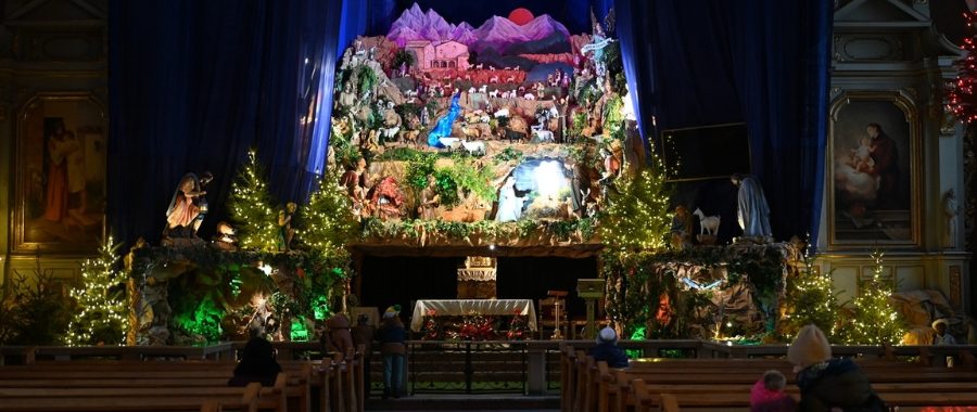 Szopka, poznańscy franciszkanie. fot. Michał Jóźwiak/misyjne.pl