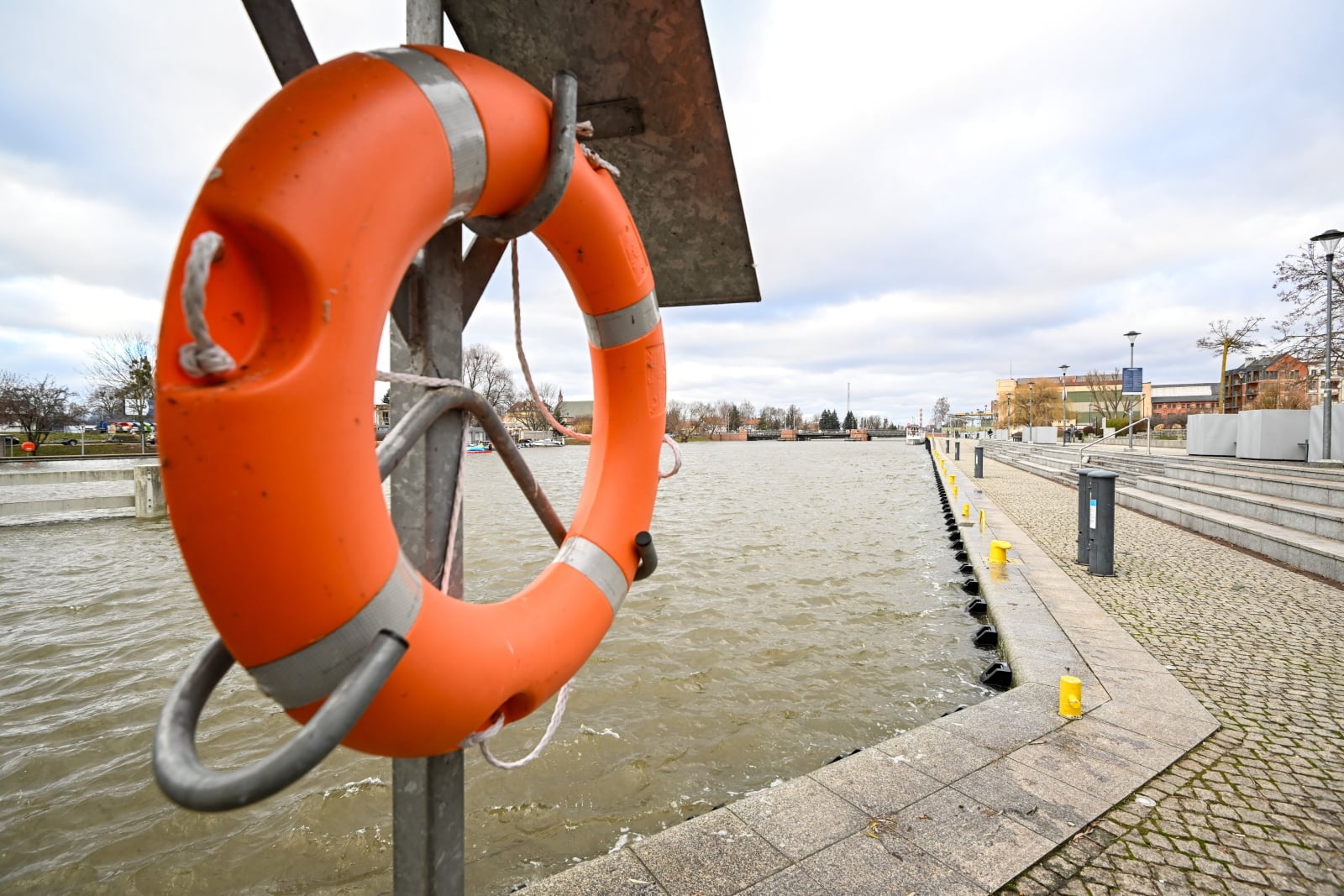 W Elblągu został ogłoszony alarm przeciwpowodziowy [+GALERIA]