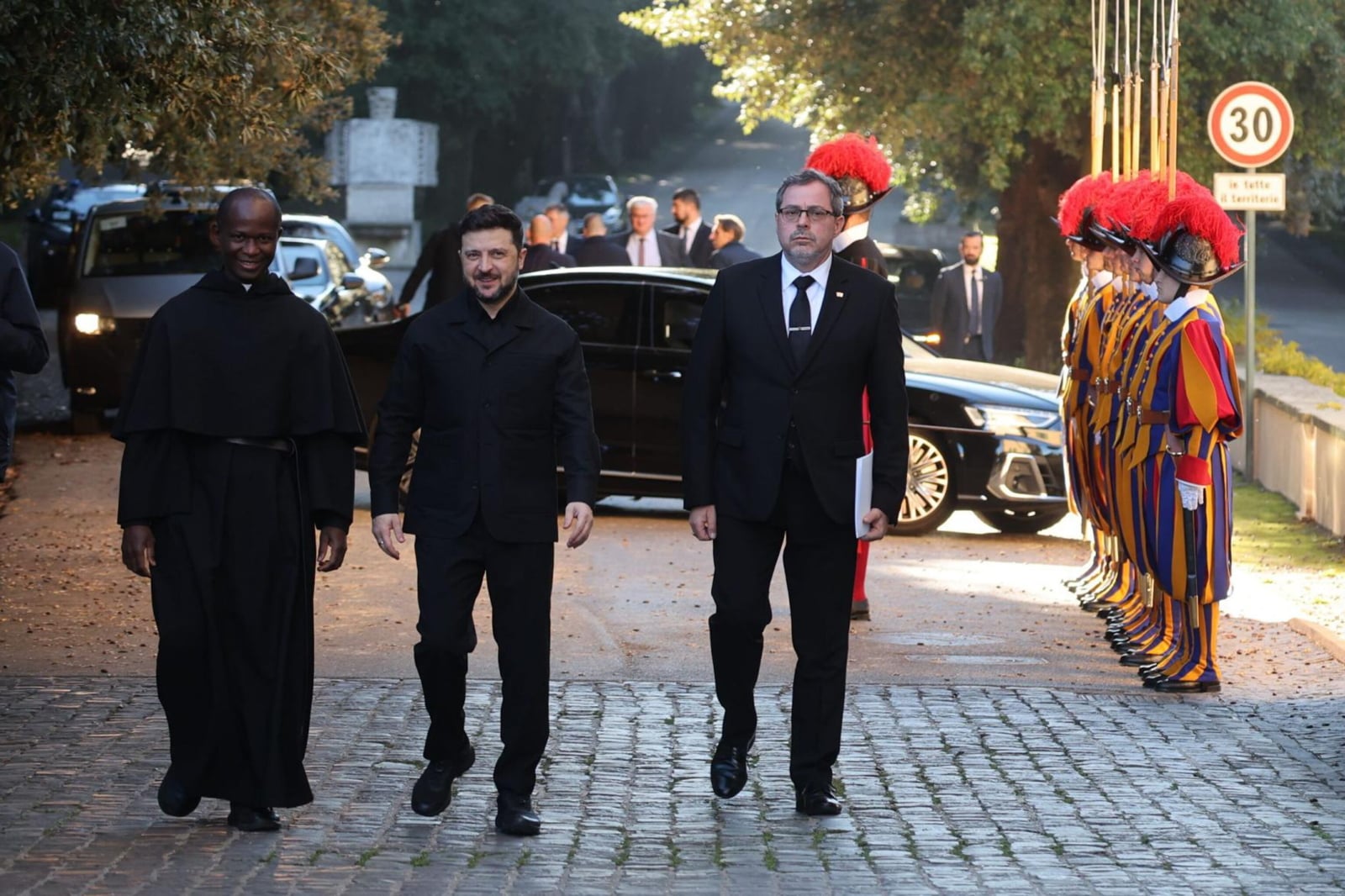 Leon XIV przyjął w Castel Gandolfo prezydenta Zełenskiego [+GALERIA]