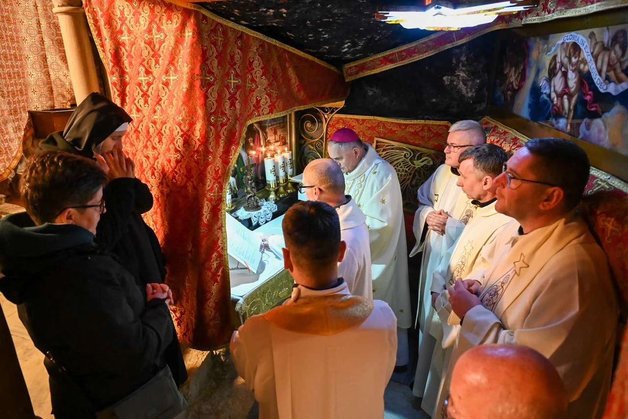 Wierni z diecezji bydgoskiej modlili się w Betlejem