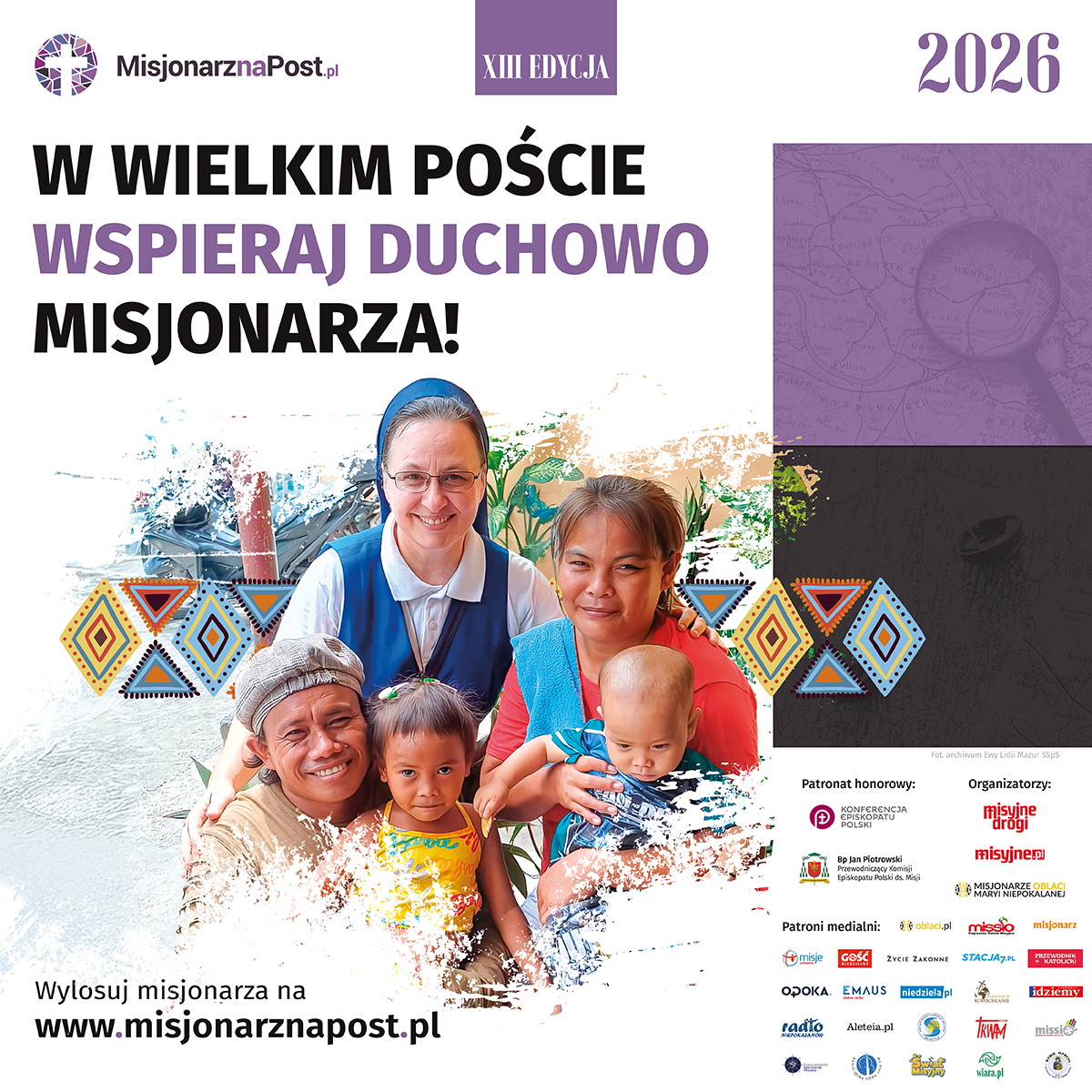 Cztery ogólnopolskie inicjatywy zainaugurują Wielki Post. Wśród nich nasza akcja „Misjonarz na Post”