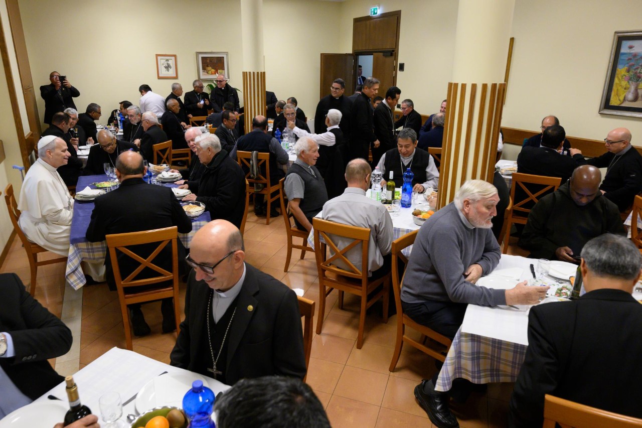 Niespodziewany gest Papieża: wspólny obiad z biskupami z Peru