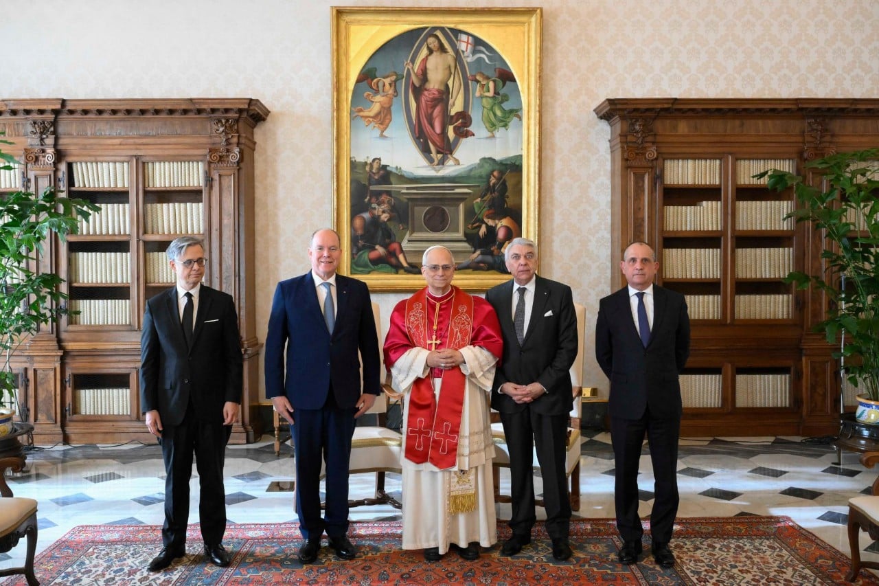 Papież spotkał się z księciem Monako