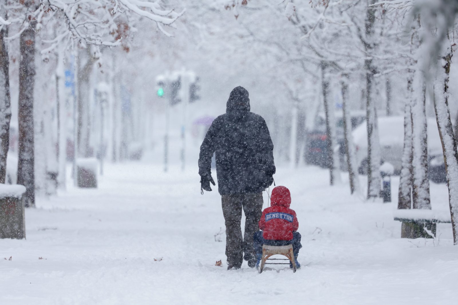 Intensywne opady śniegu w Tatrach, alert IMGW dla Podhala