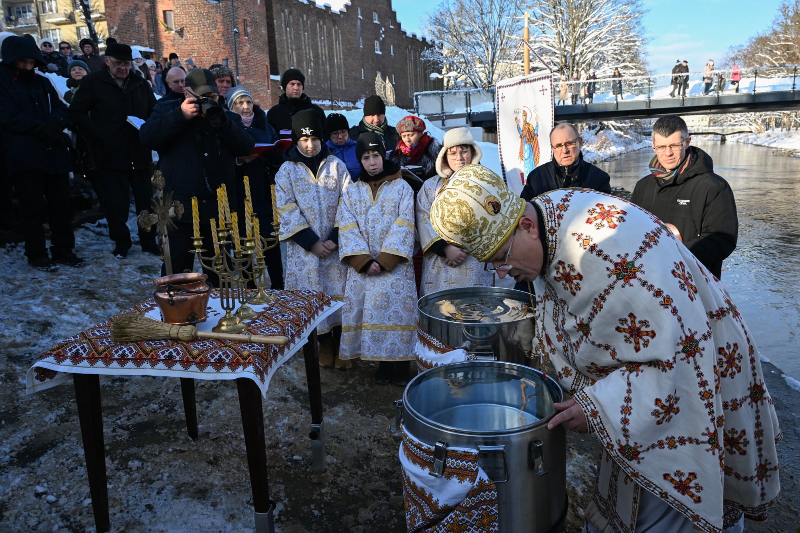 Przemyśl: obchody Jordanu – uroczystości Objawienia Pańskiego w Kościele greckokatolickim