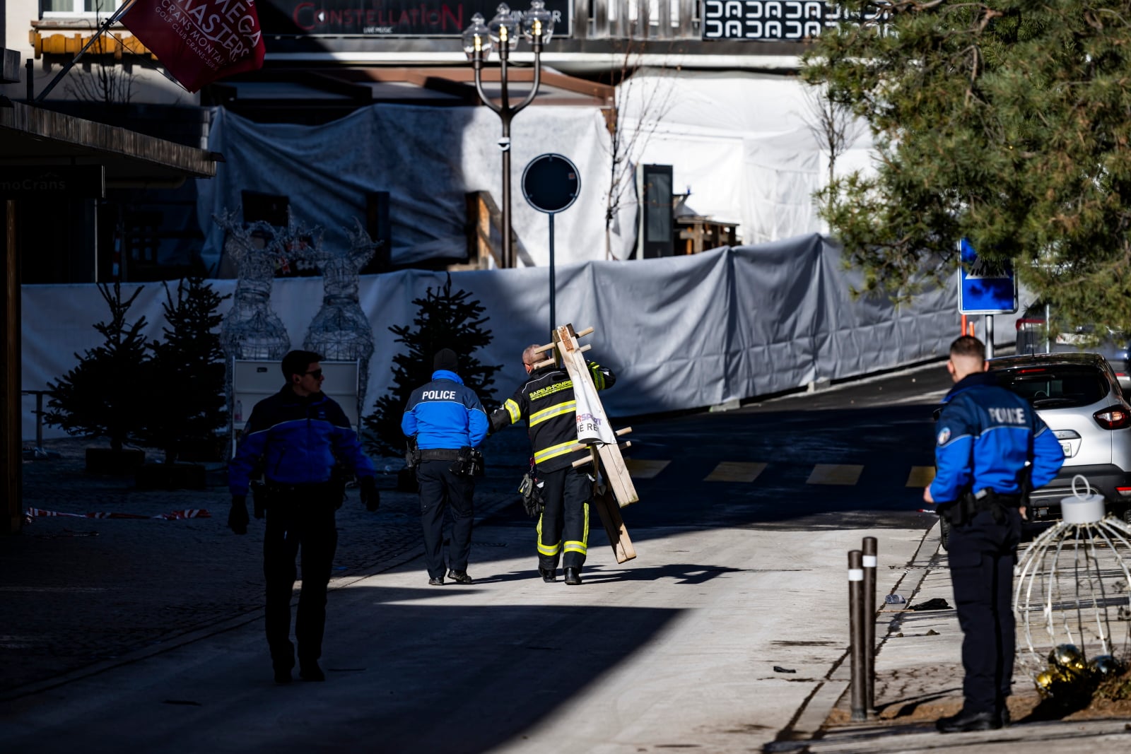 Szwajcarska policja: w pożarze w Crans-Montana zginęło „około 40” osób, 115 jest rannych