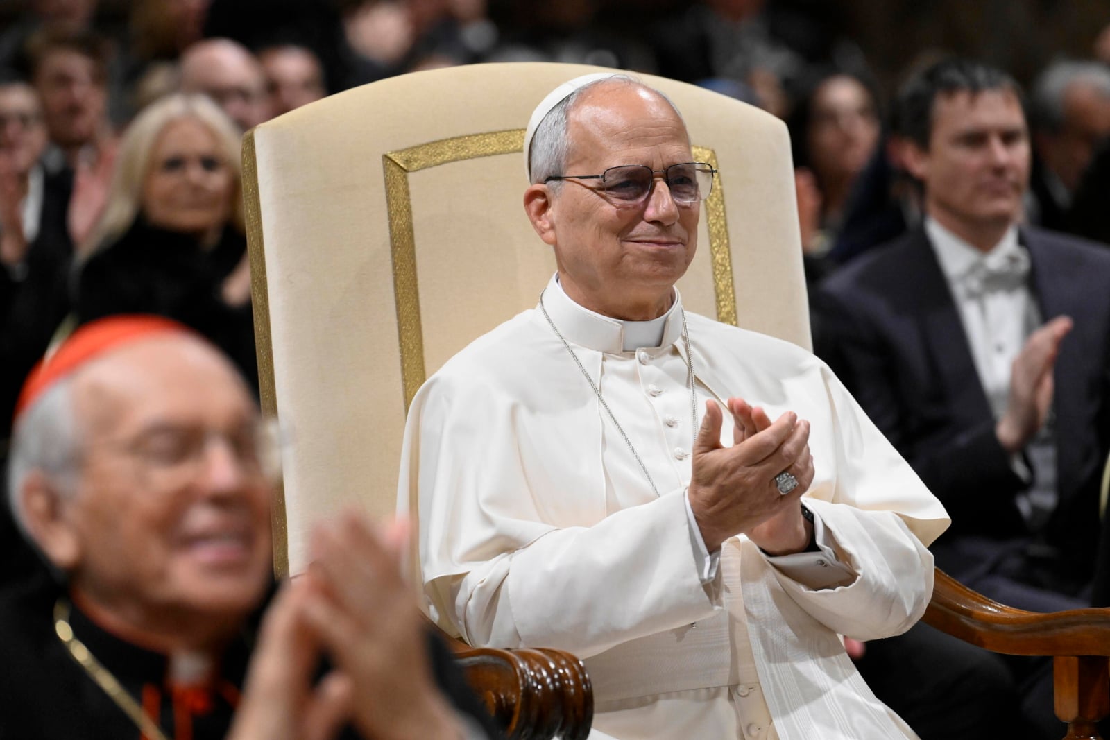 Leon XIV: nie ma Bożego Narodzenia bez śpiewów [+GALERIA]