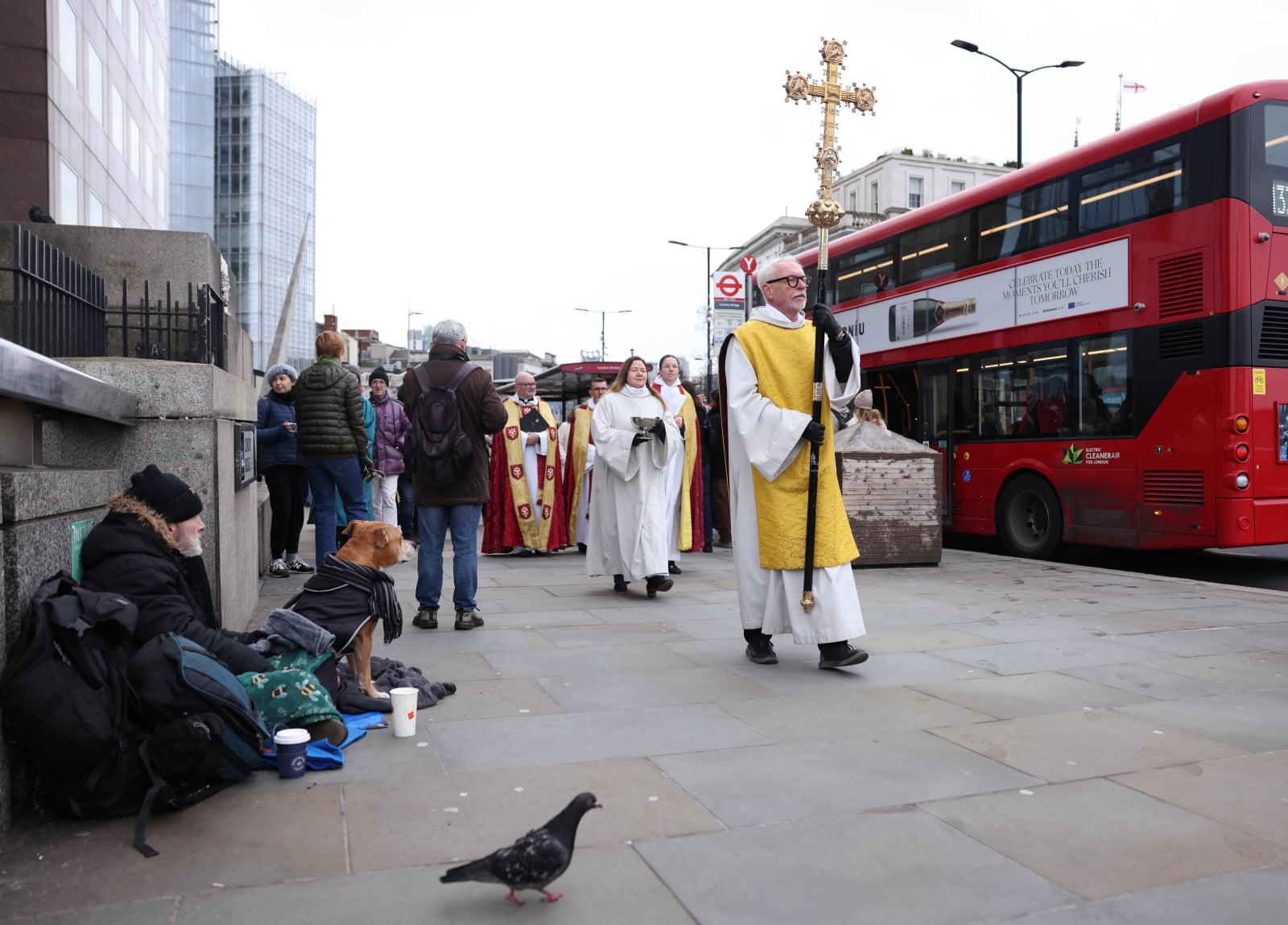 Londyn: anglikańskie błogosławieństwo rzeki Tamizy [GALERIA]