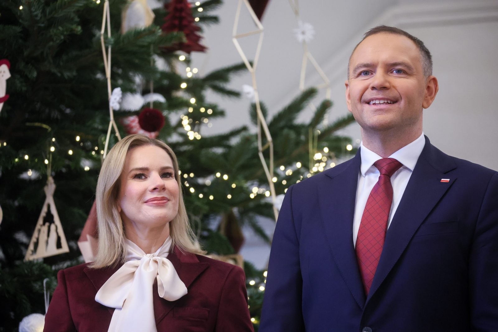 Para prezydencka złożyła życzenia świąteczne wyznawcom prawosławia