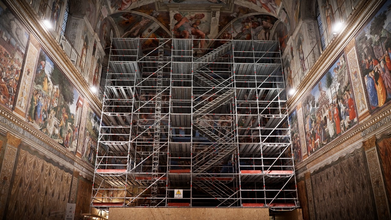 Konserwacja w Kaplicy Sykstyńskiej zakończy się przed Wielkanocą