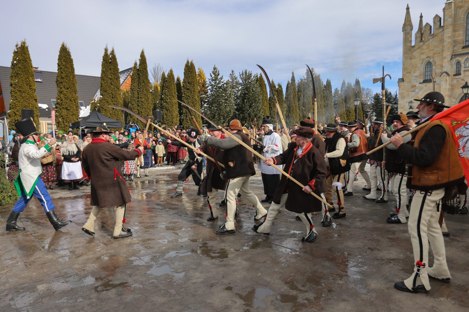 180-rocznica Powstania Chochołowskiego. Był to zryw górali przeciw austriackiemu zaborcy