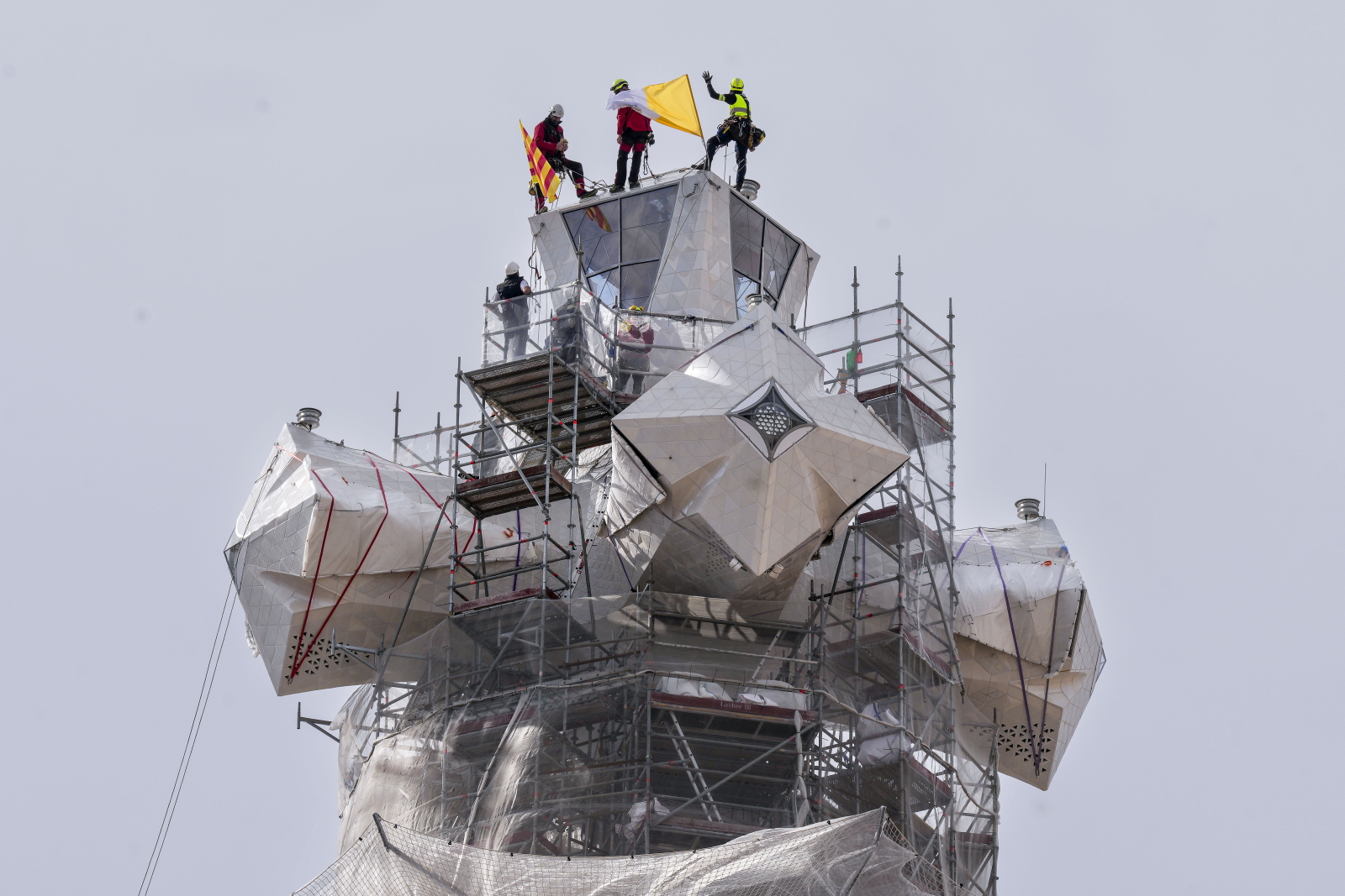 Hiszpania: Sagrada Familia w Barcelonie osiągnęła swoją maksymalną wysokość [+GALERIA]