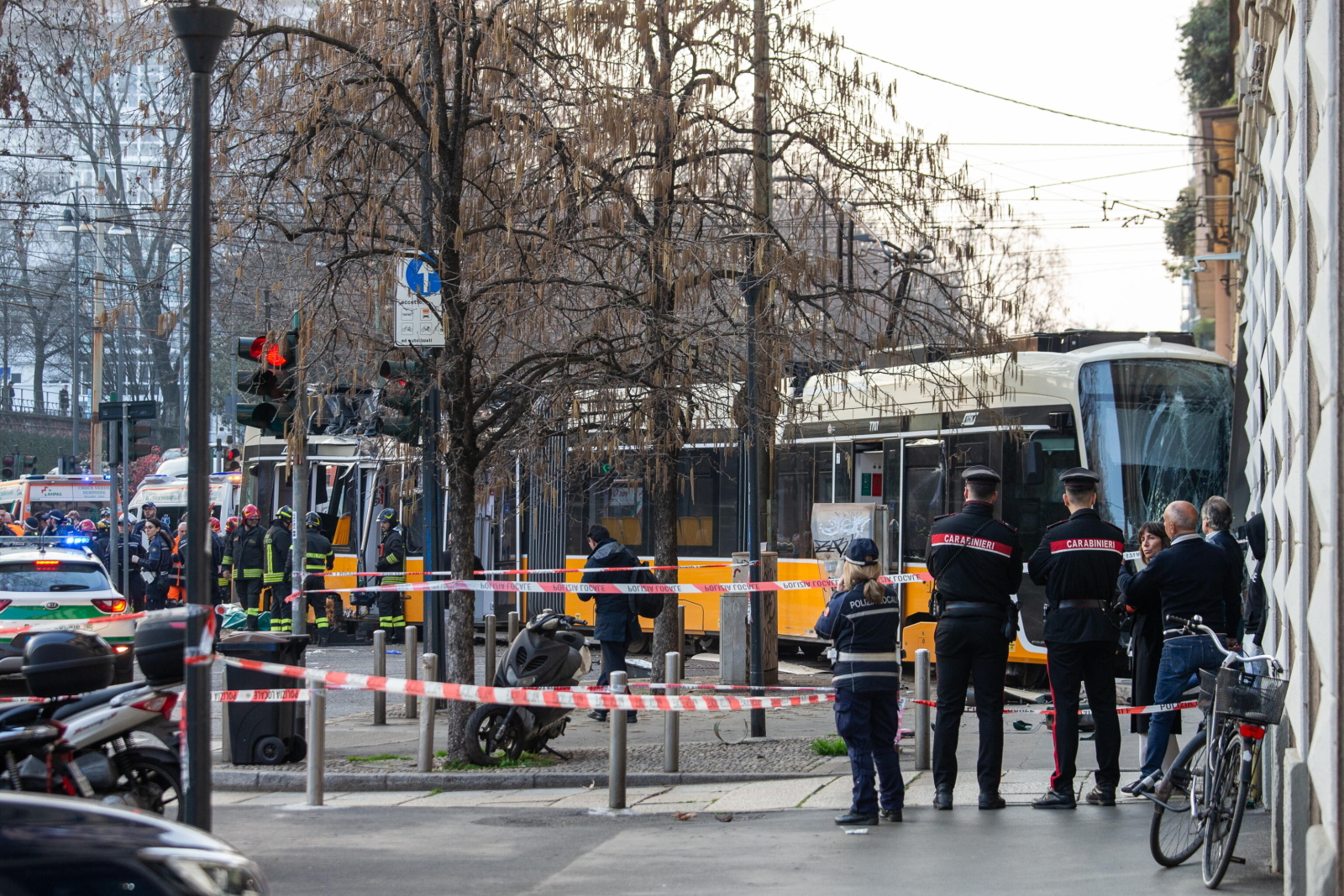 Włochy: wypadek tramwajowy w Mediolanie – dwie osoby zginęły, około 40 rannych