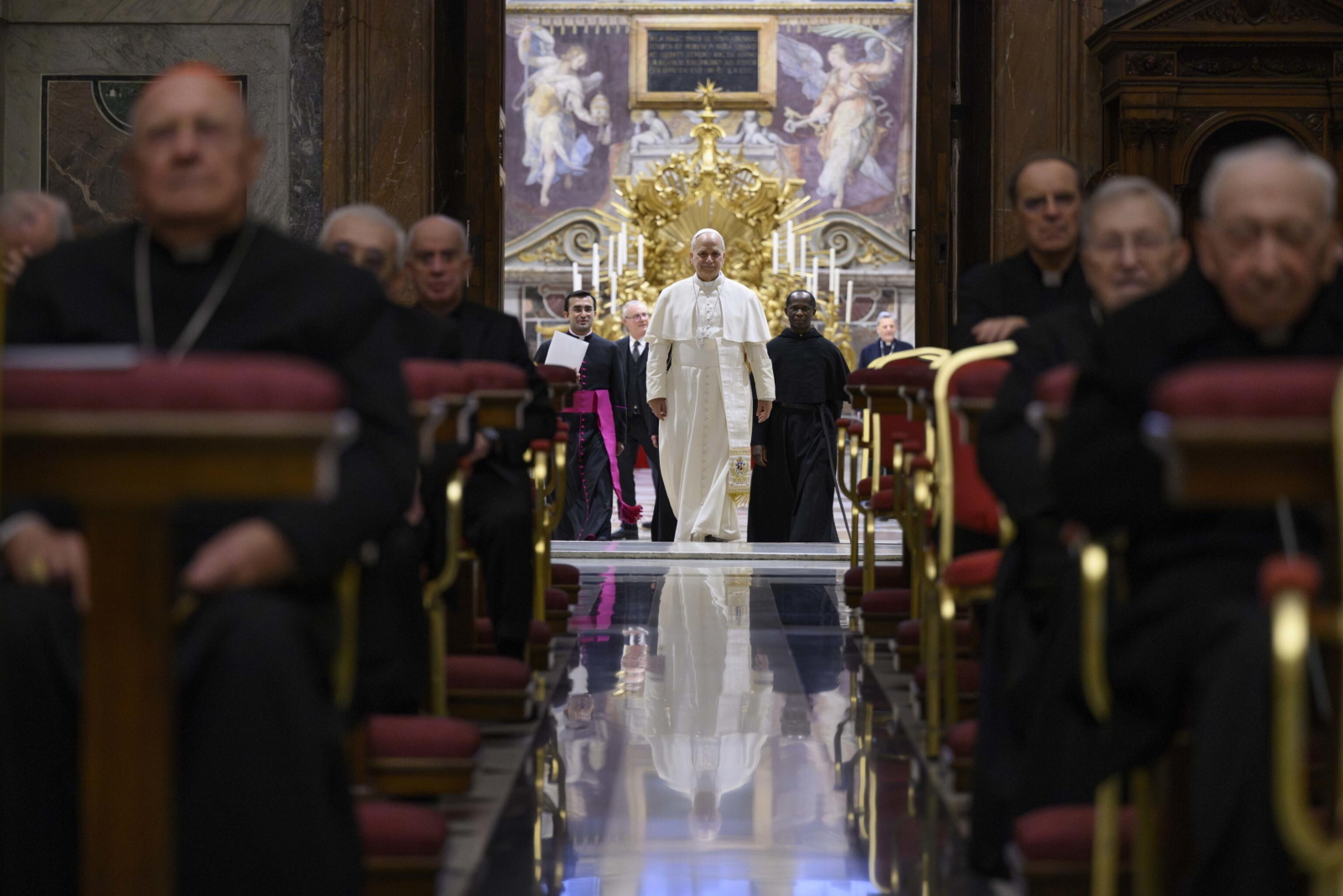 Papież po rekolekcjach: pouczeni mądrością mnichów i św. Bernarda [+GALERIA]