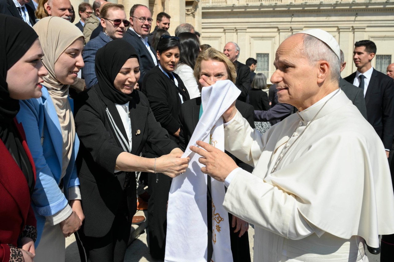 Matki z Izraela, Palestyny i Ukrainy wspólnie apelują o pokój. Spotkały się z Papieżem 