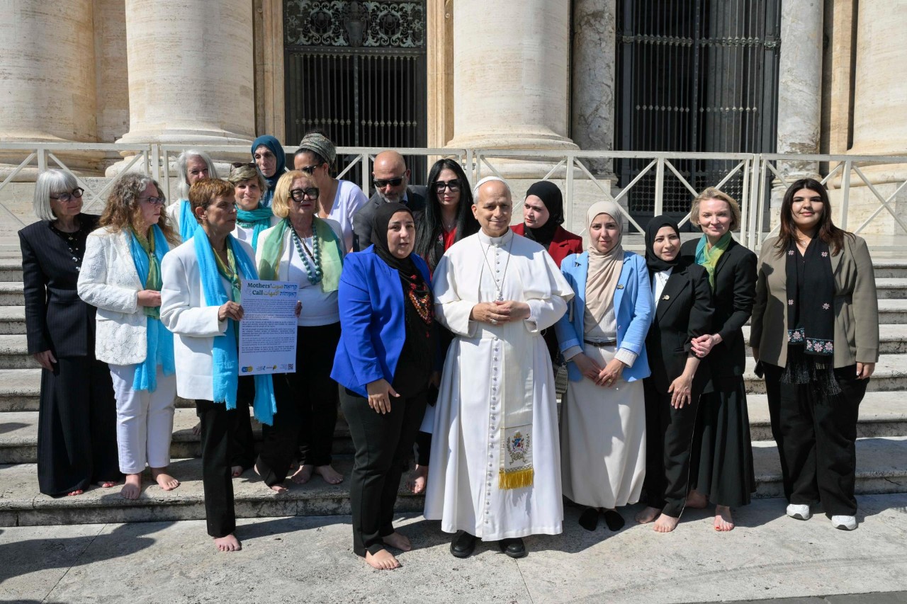 Matki z Izraela, Palestyny i Ukrainy wspólnie apelują o pokój. Spotkały się z Papieżem