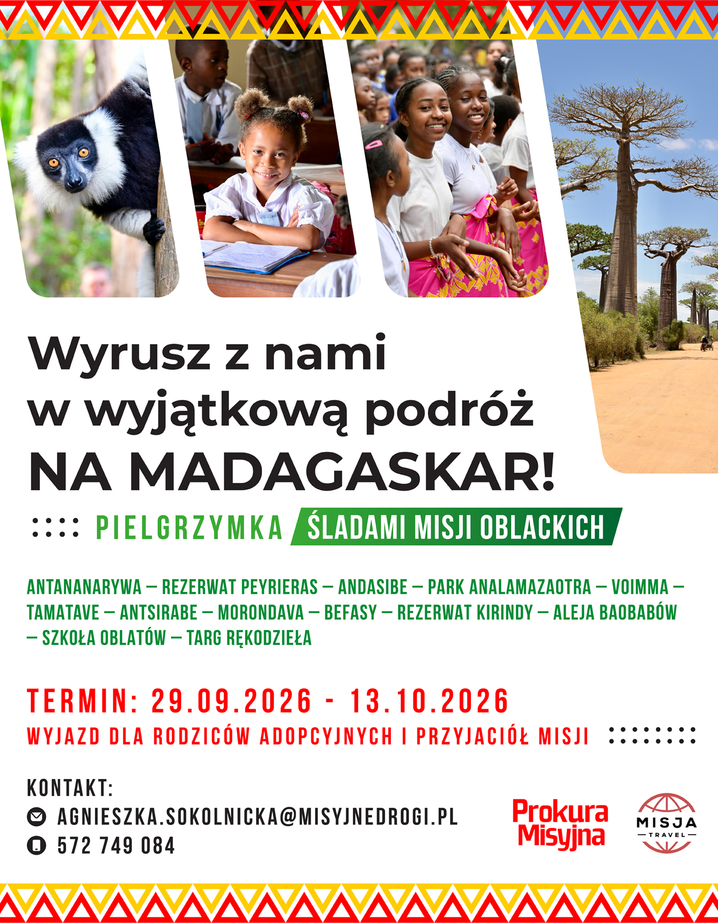 Pielgrzymka na Madagaskar śladami misji oblackich [OFERTA]