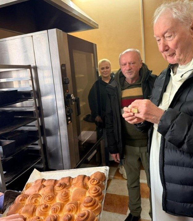 W Chersoniu działa kuchnia społeczna wspierana przez papieża