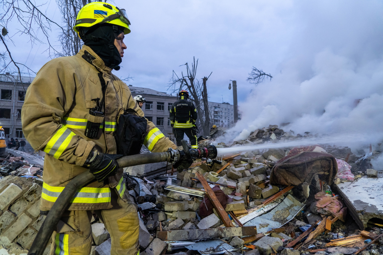 Ukraina: w wyniku rosyjskiego ataku zginęło osiem osób, w tym dwoje dzieci [+GALERIA]