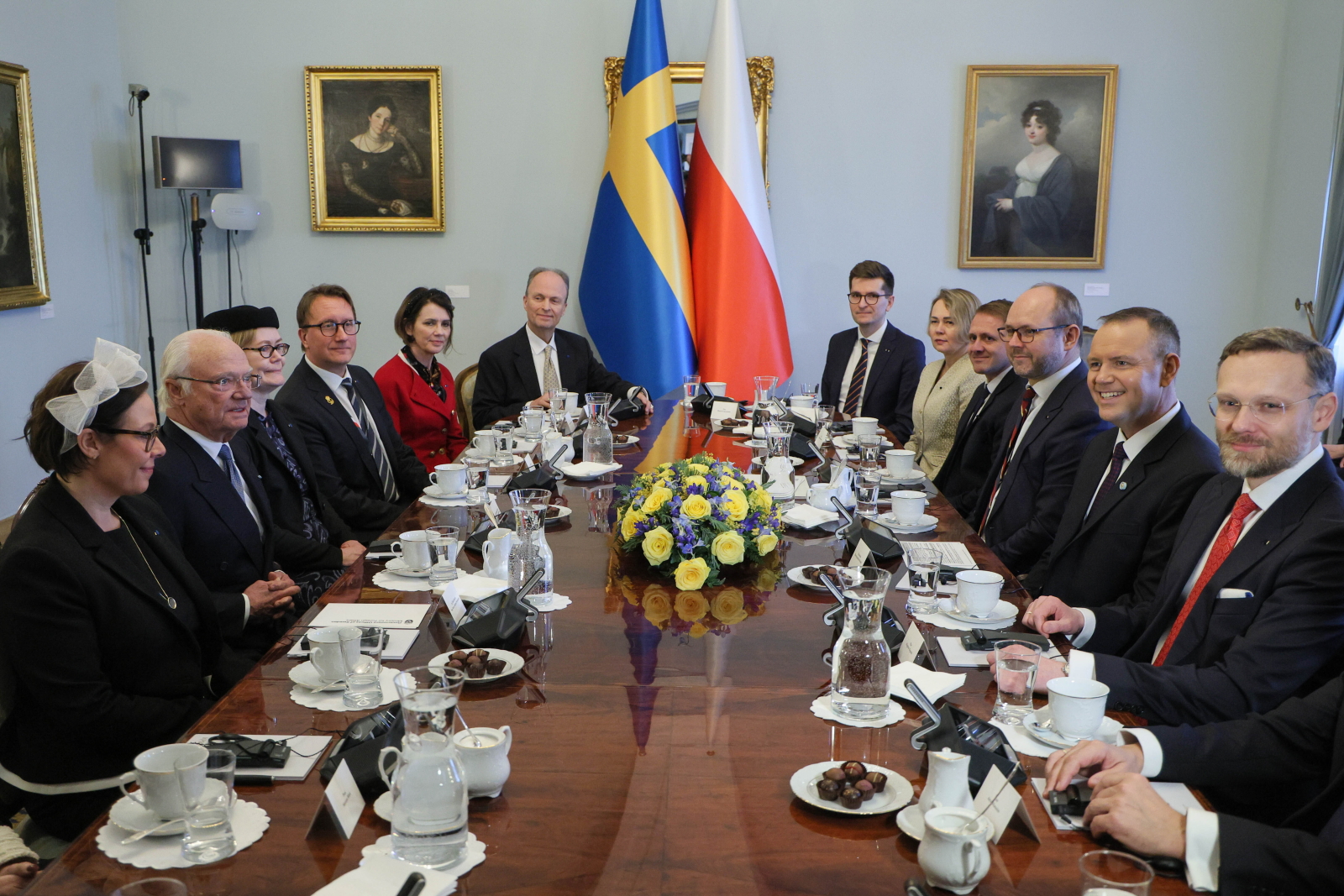 Trwa oficjalna wizyta w Polsce króla Szwecji Karola XVI Gustawa i królowej Sylwii [+GALERIA]