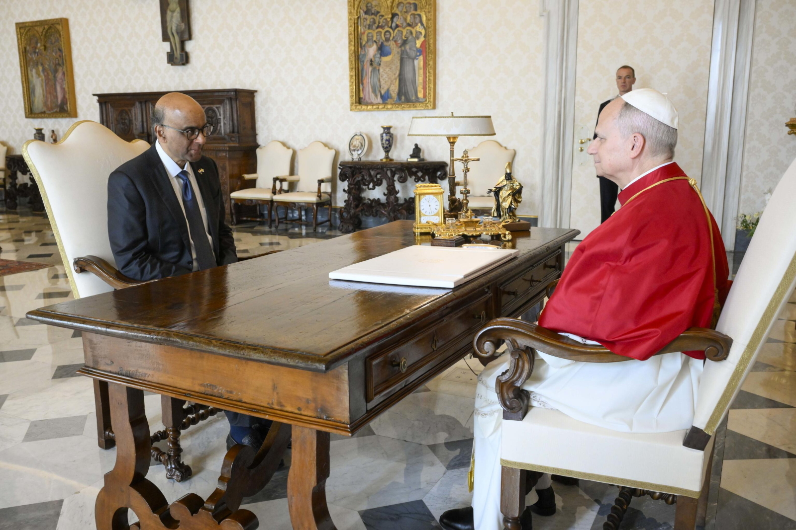 Prezydent Singapuru był na audiencji u Leona XIV