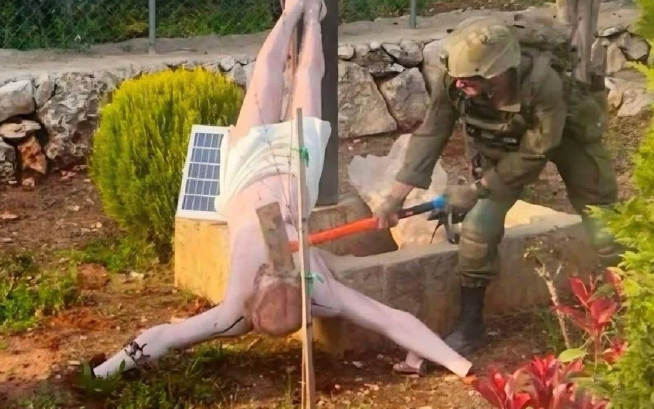 Izraelski żołnierz zniszczył figurę Jezusa w Libanie. Armia reaguje, rząd przeprasza