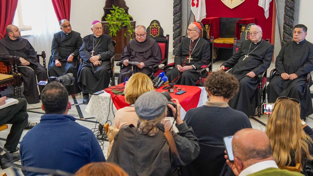 Triduum Paschalne w Bazylice Grobu Świętego za zamkniętymi drzwiami