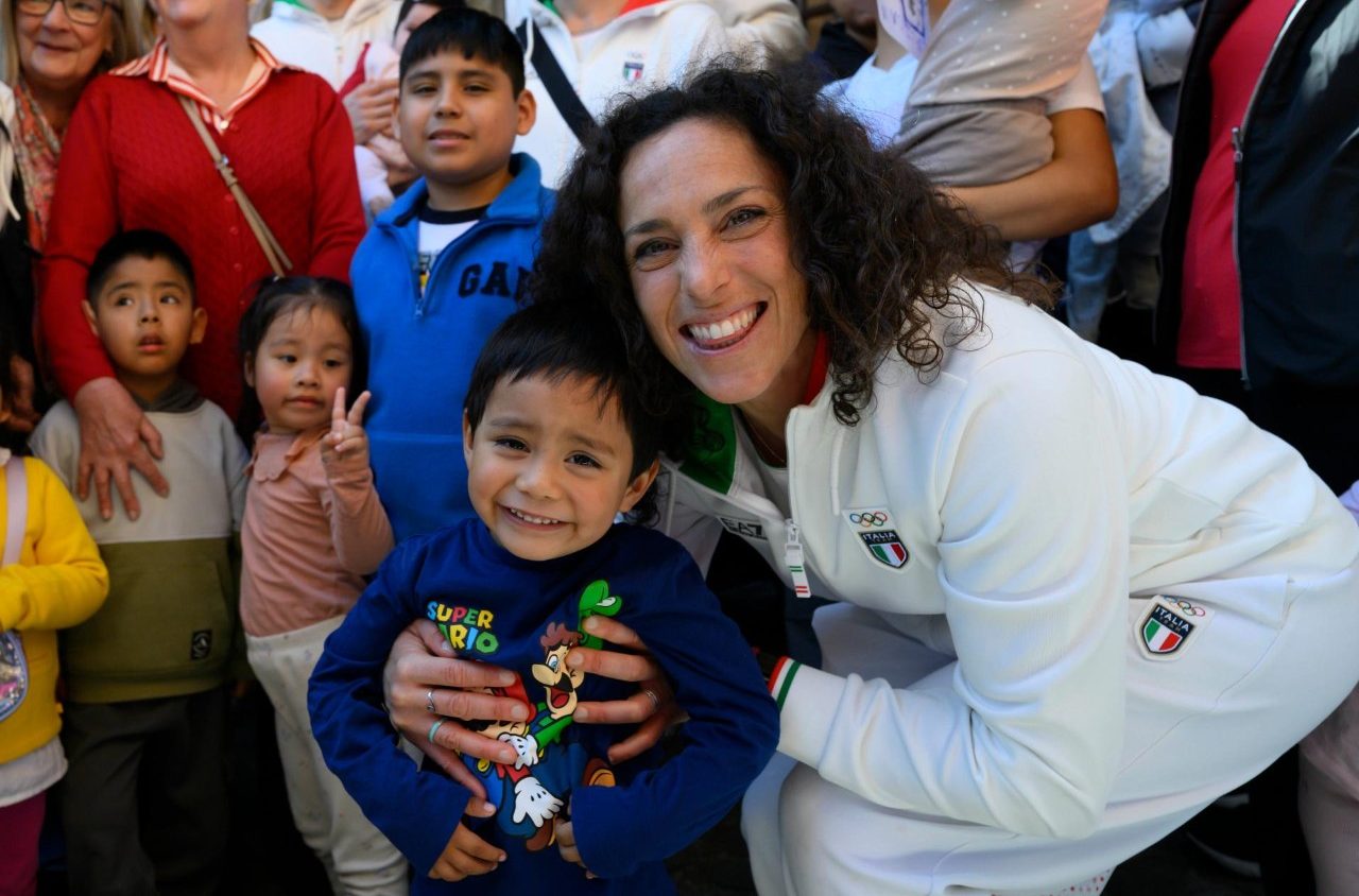 Olimpijczycy odwiedzili watykańską Przychodnię Pediatryczną św. Marty