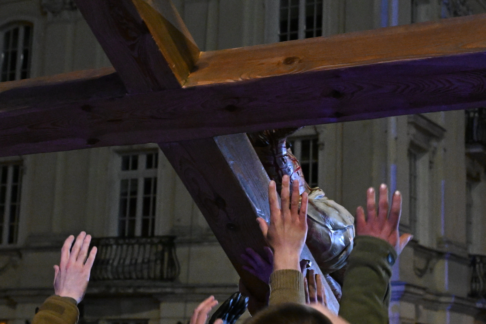 Ulicami Warszawy przeszła 30. Centralna Droga Krzyżowa