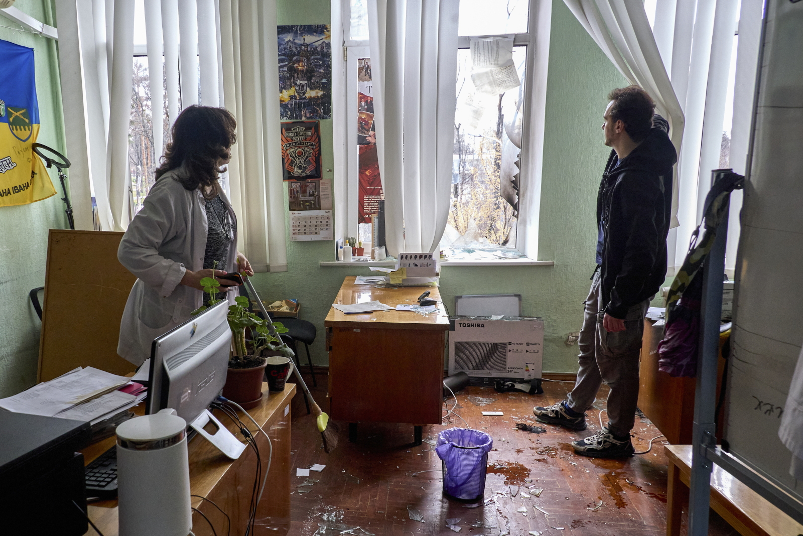 Sześć ofiar śmiertelnych i dziesiątki rannych rosyjskich ataków w Ukrainie