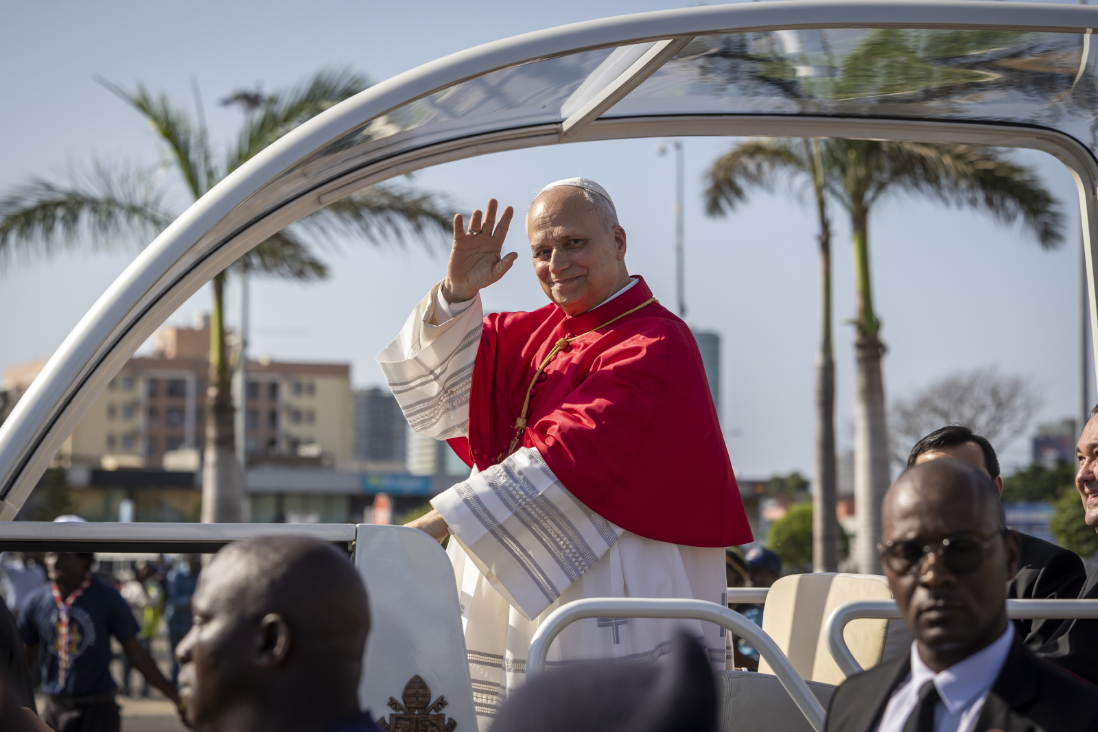 Luanda: papież rozpoczął wizytę w Angoli