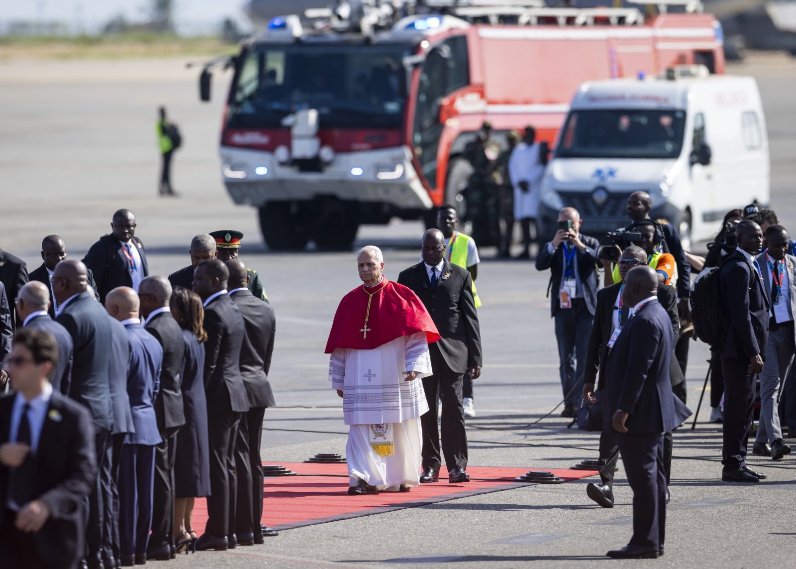 Luanda: papież rozpoczął wizytę w Angoli