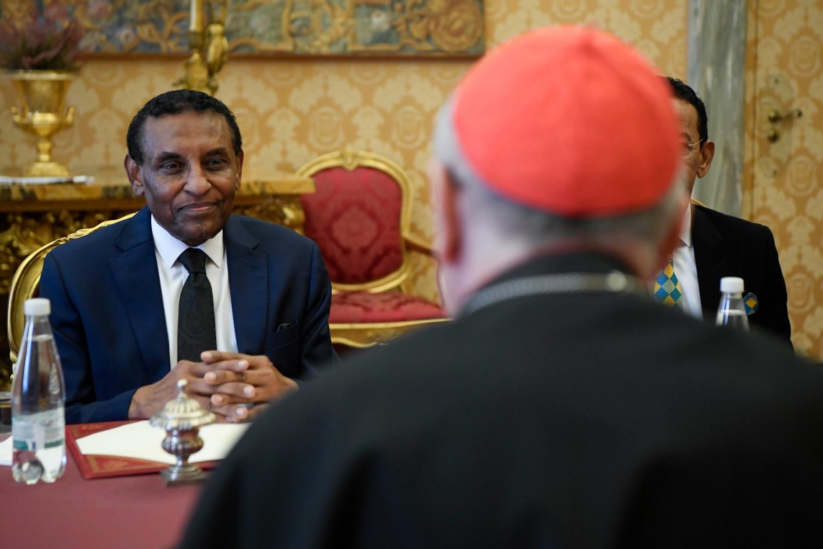 Premier Sudanu na audiencji u papieża