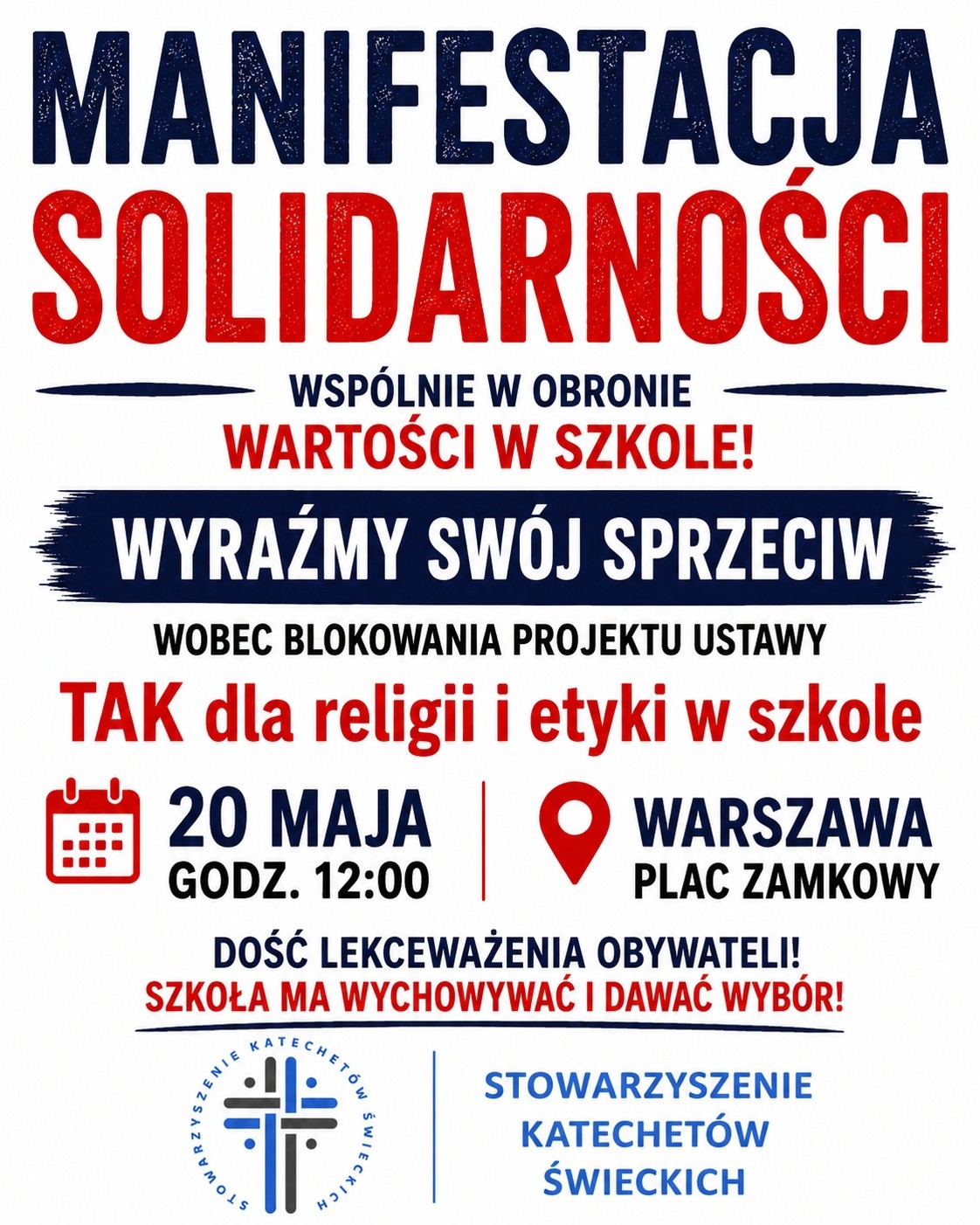 Sejm przerwał pracę nad projektem o lekcjach religii. Będzie akcja protestatycjna