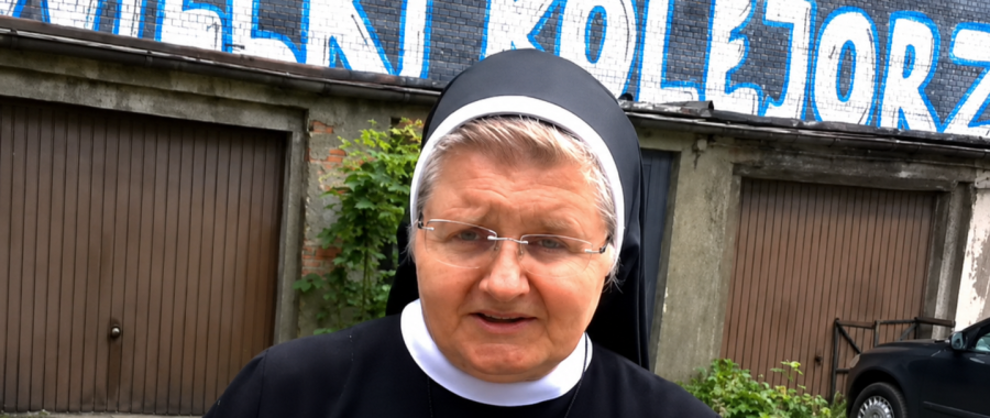 Ktoś wymalował mural zakonnicom. Elżbietanki zaskoczyły reakcją