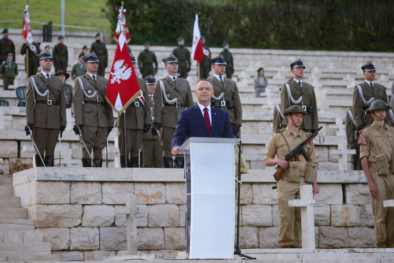 Prezydent na Monte Cassino: wygrali, bo w umysłach i sercach mieli wciąż wolną i niezależną Polskę