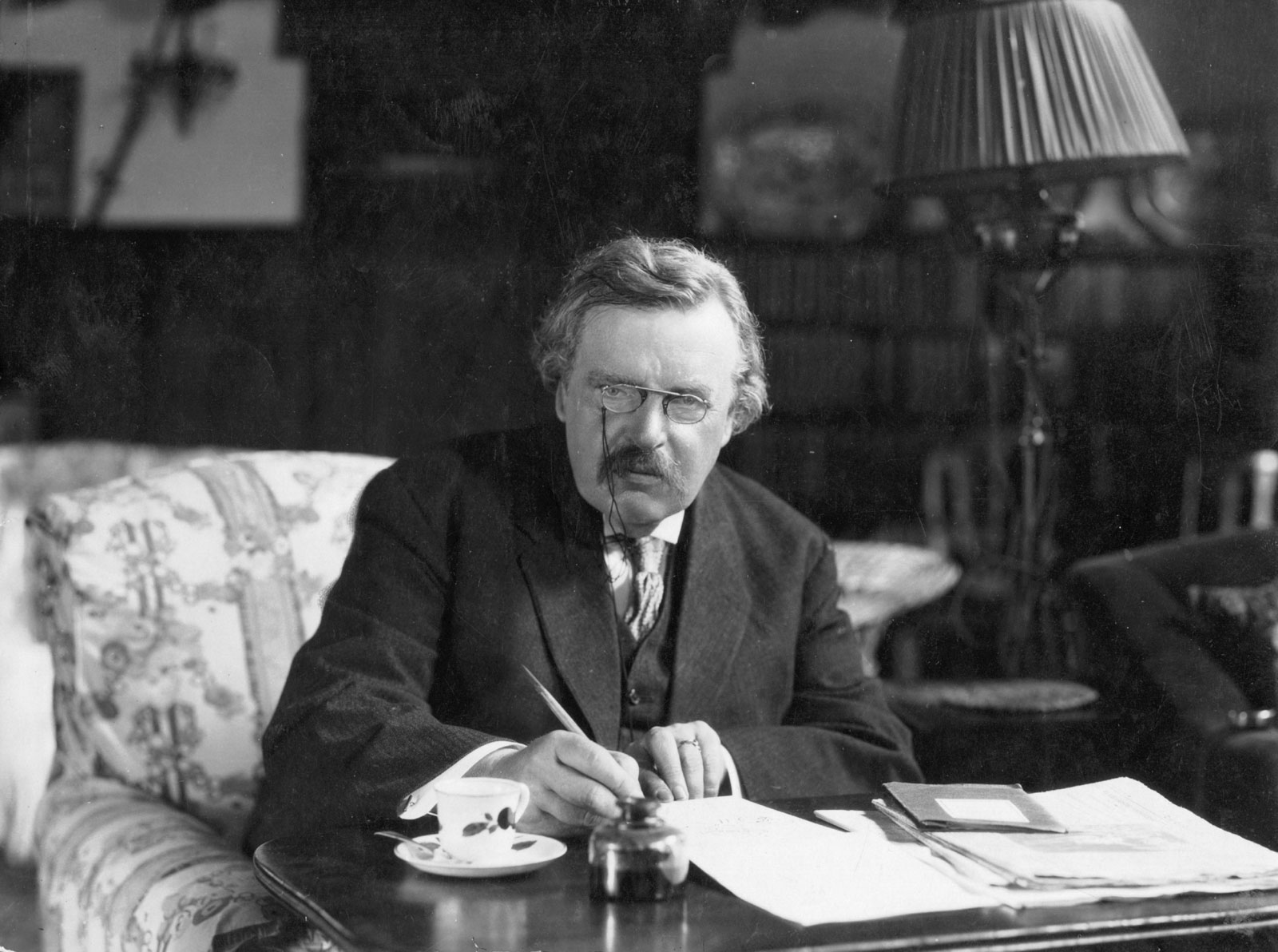 90 lat temu zmarł Gilbert Keith Chesterton, wybitny angielski pisarz, przyjaciel Polski, obrońca chrześcijaństwa
