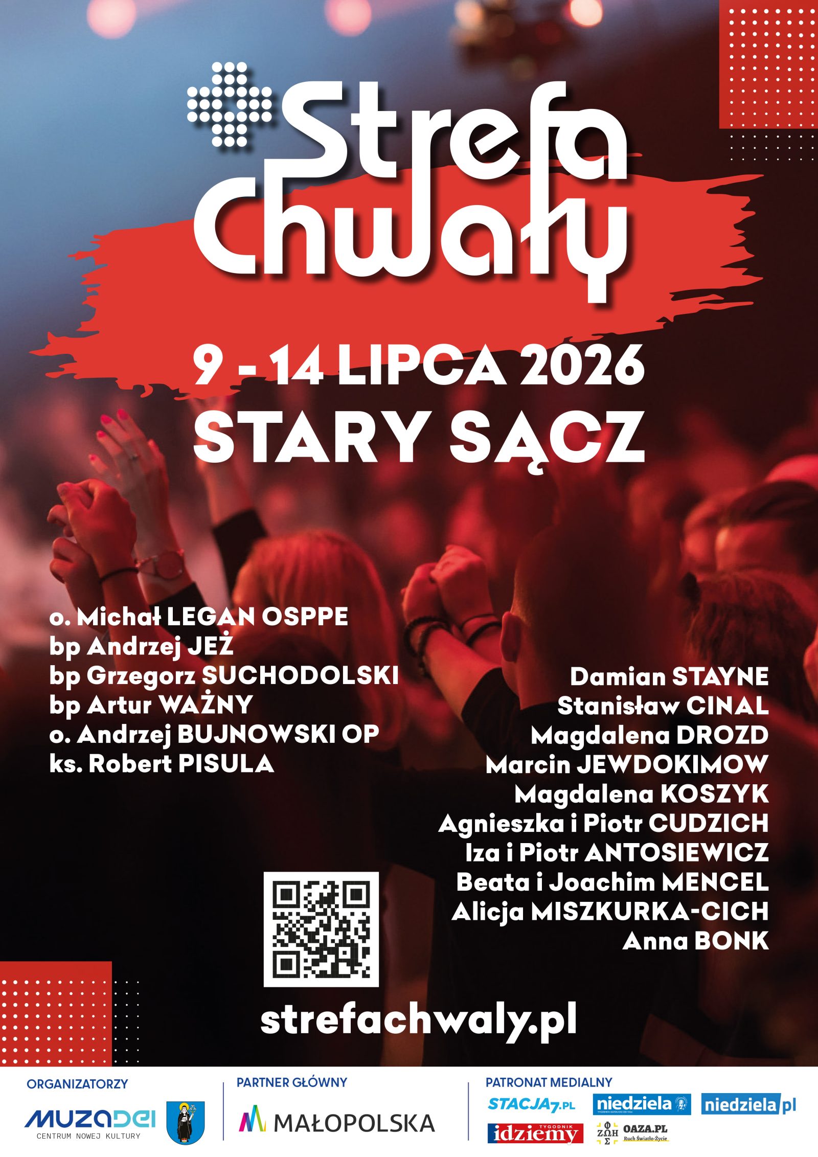 Strefa Chwały 2026 – sześć dni uwielbienia, wspólnoty i wakacyjnego wypoczynku w Starym Sączu