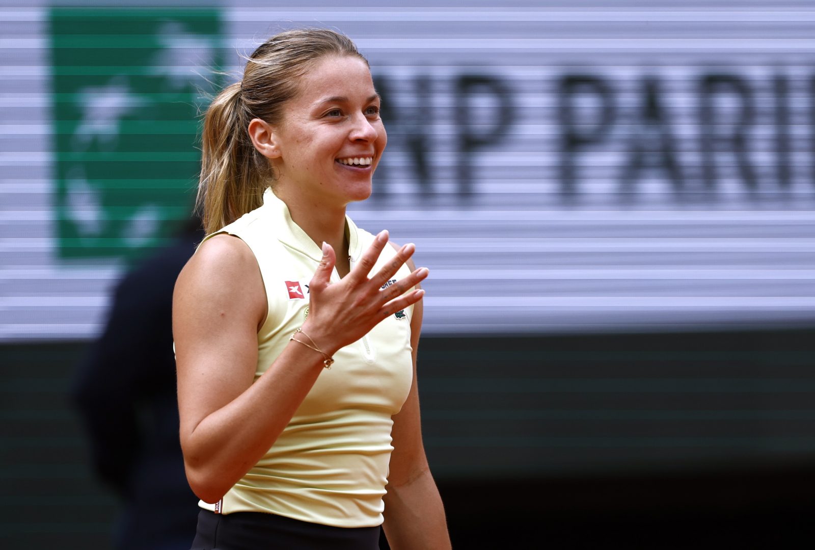 Maja Chwalińska w finale Roland Garros