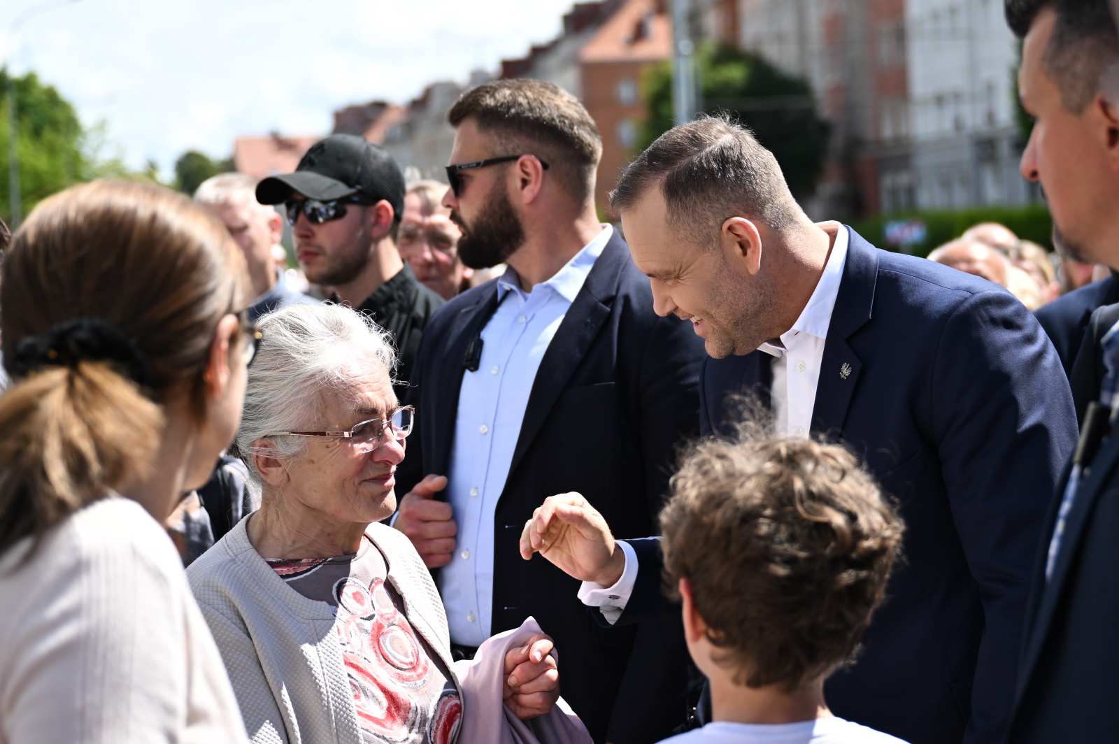Prezydent Karol Nawrocki wziął udział w procesji Bożego Ciała w Gdańsku