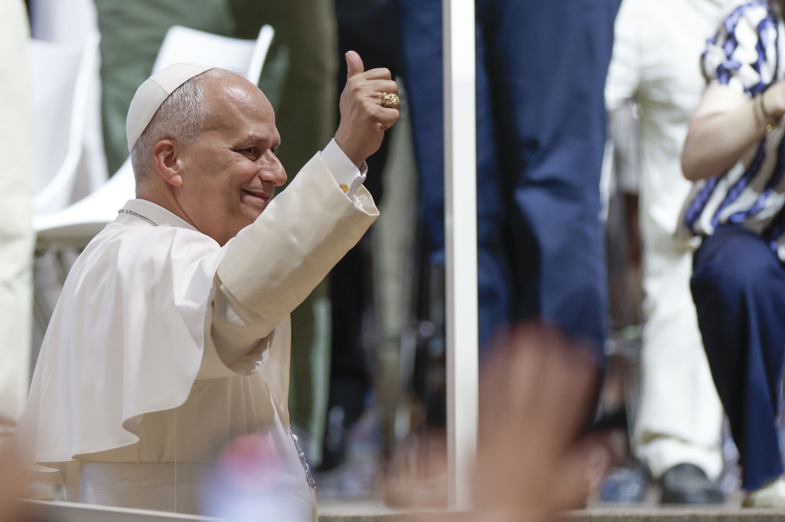 Papież na zakończenie pobytu w Madrycie: Bóg porusza słońce i gwiazdy, a także serca [+GALERIA]