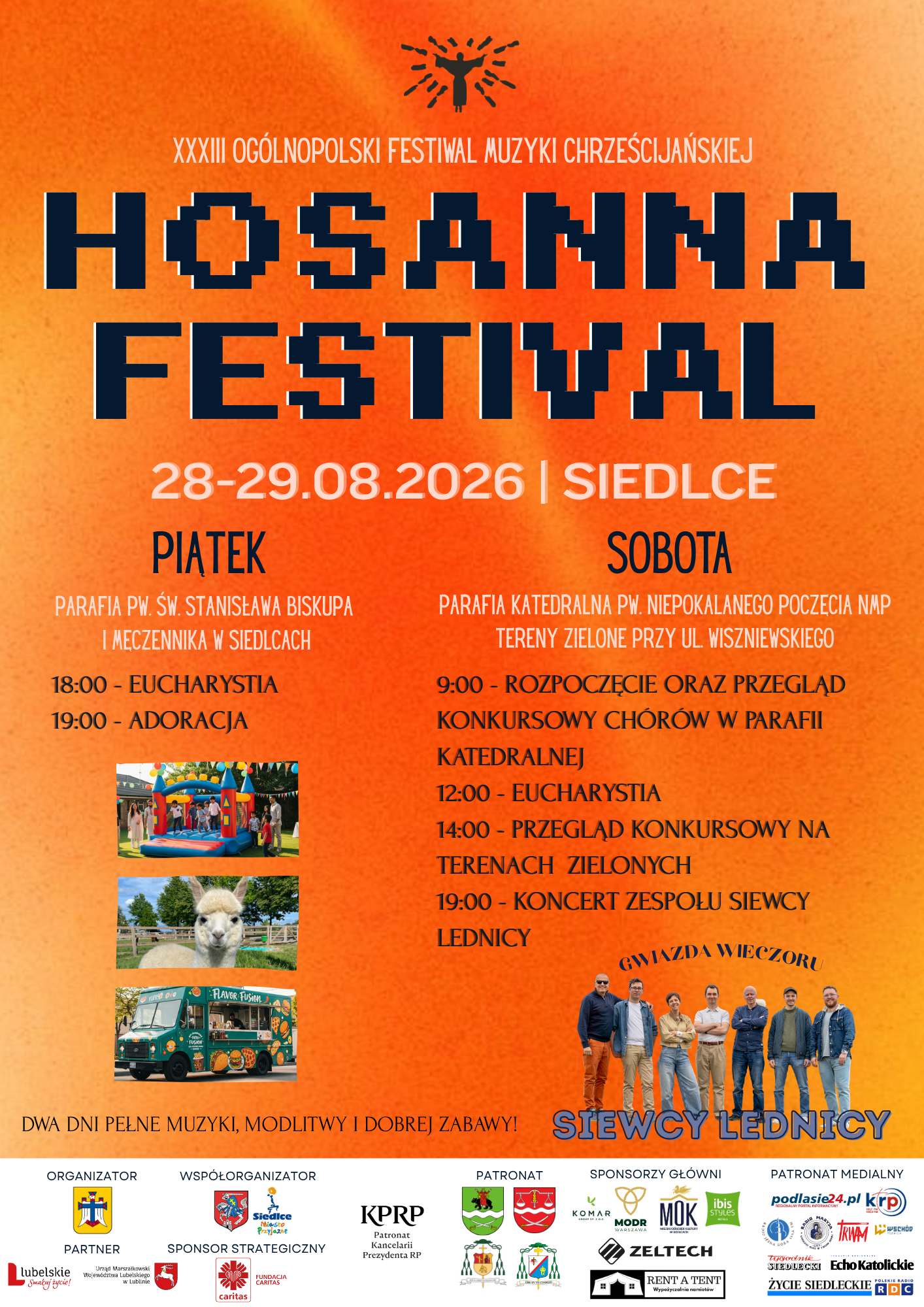 Hosanna Festival 2026 – dwa dni muzyki, spotkań i pozytywnych emocji w Siedlcach