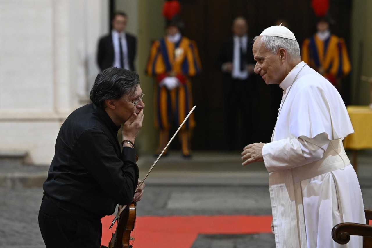 Koncert dla papieża. Leon XIV o pięknie, które daje nadzieję